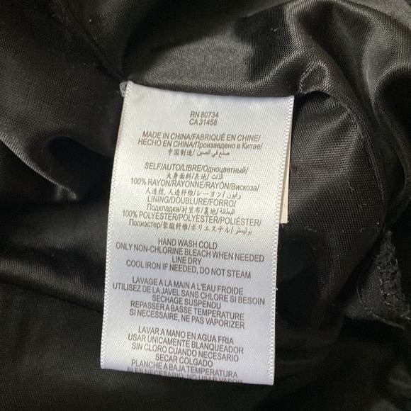 BCBG Generation Black Summer Dress with pockets - Picture 10 of 11